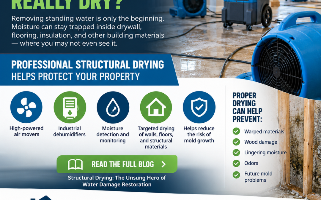 Structural Drying – The Unsung Hero of Water Damage Restoration
