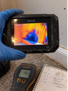 Thermal moisture check